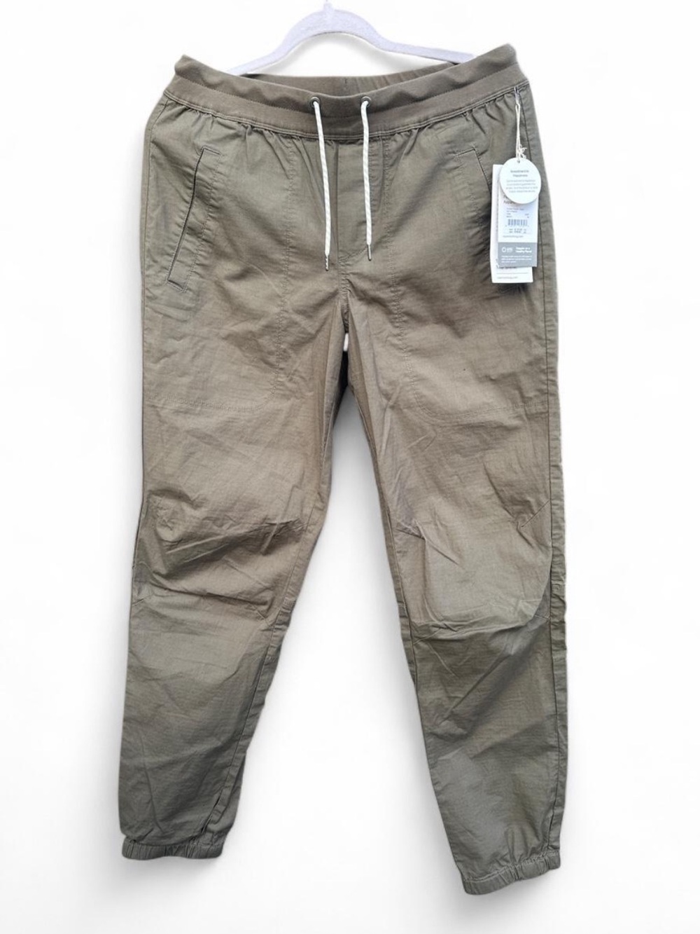 Vuori Olive Green Drawstring Jogger Pants